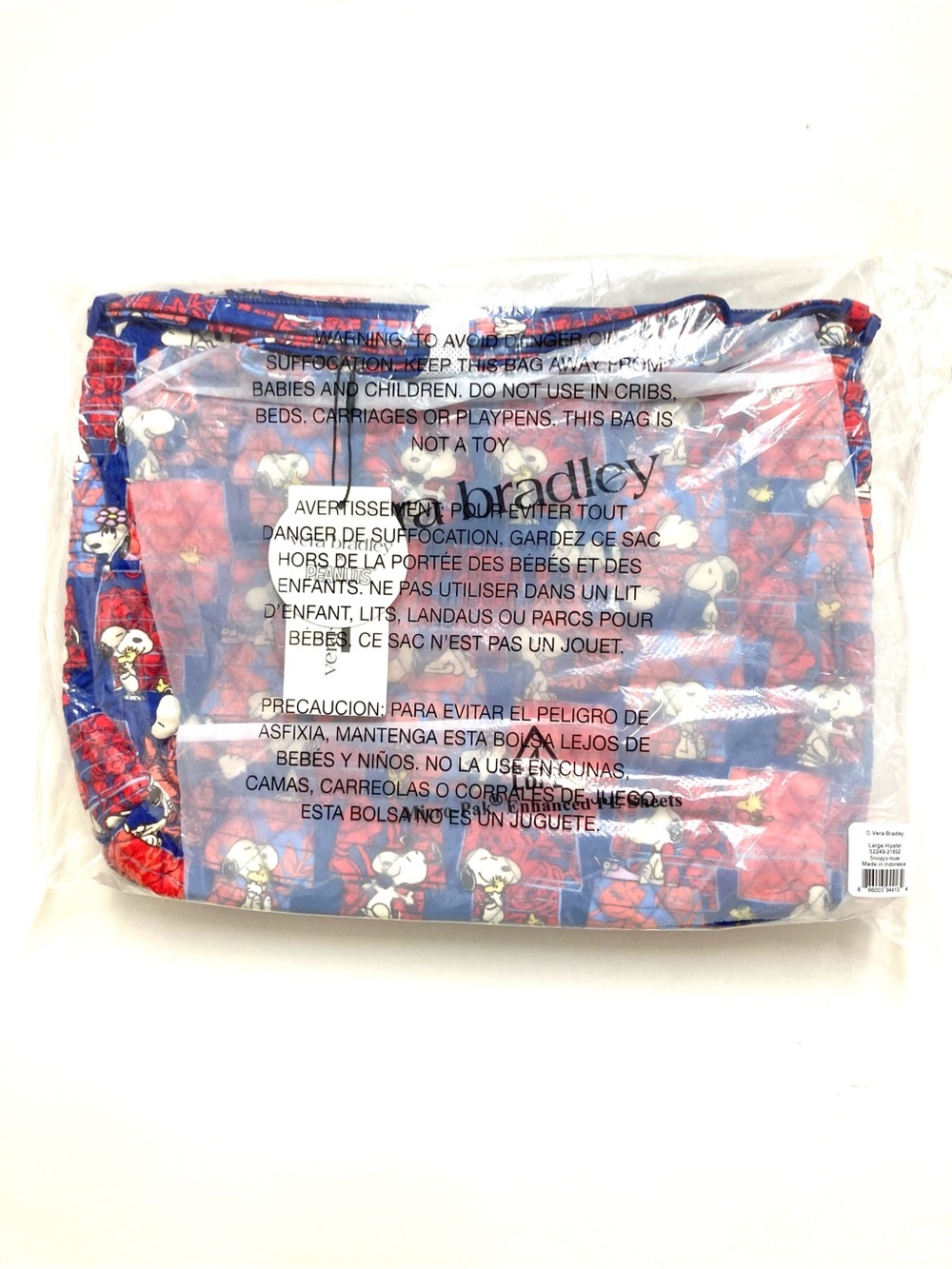 Vera Bradley Large Hipster Snoopy’s House - Picture 6 of 6